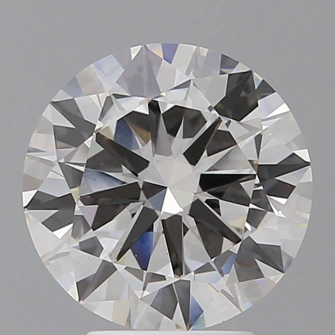 4.00 Carat Round Shaped, Excellent Cut, F Color, VS1 Clarity, IGI Certified Lab Grown Diamond