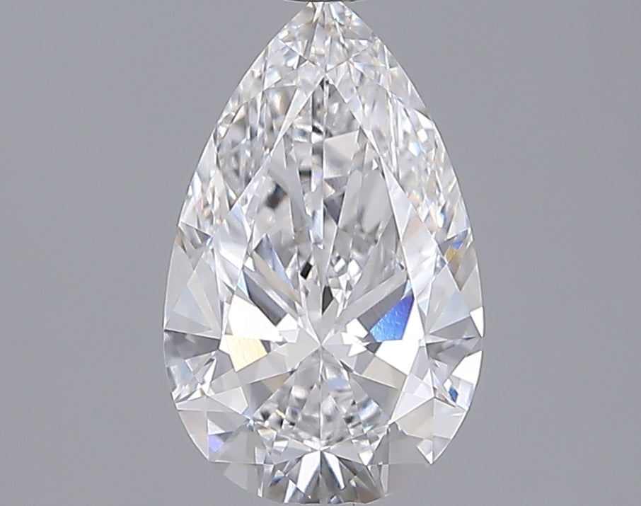 1.56 Carat Pear Shaped, Ideal Cut, D Color, VVS2 Clarity, IGI Certified Lab Grown Diamond