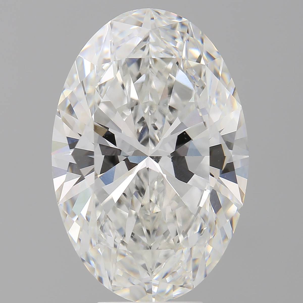 8.05 Carat Oval Shaped, Ideal Cut, E Color, VVS2 Clarity, IGI Certified Lab Grown Diamond