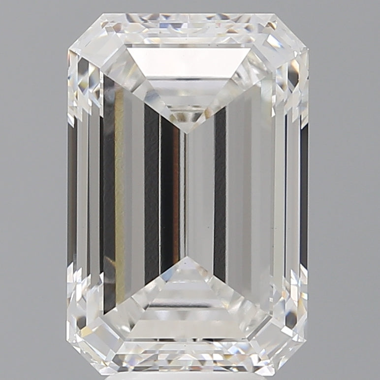 6.50 Carat Emerald Shaped, Excellent Cut, E Color, VS1 Clarity, IGI Certified Lab Grown Diamond