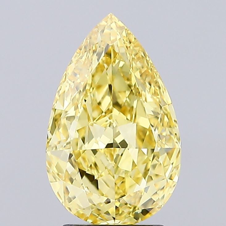 3.02 Carat Pear Shaped, Ideal Cut, VS1 Clarity, IGI Certified Lab Grown Diamond