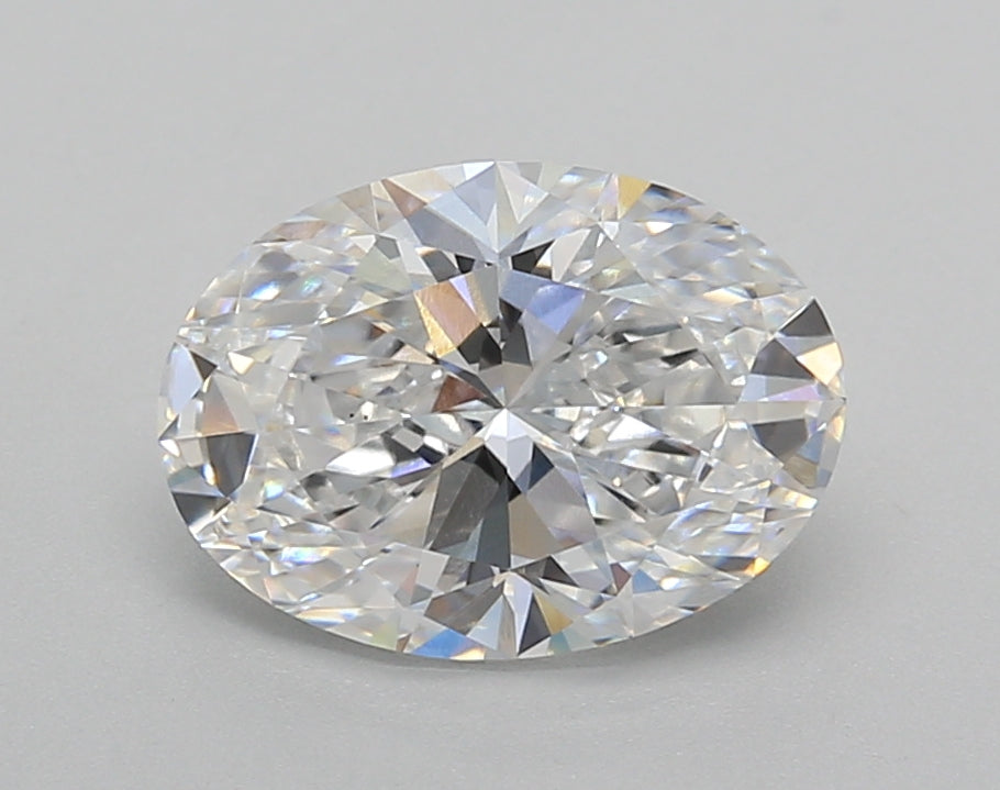 2.02 Carat Oval Shaped, Ideal Cut, D Color, VS1 Clarity, IGI Certified Lab Grown Diamond