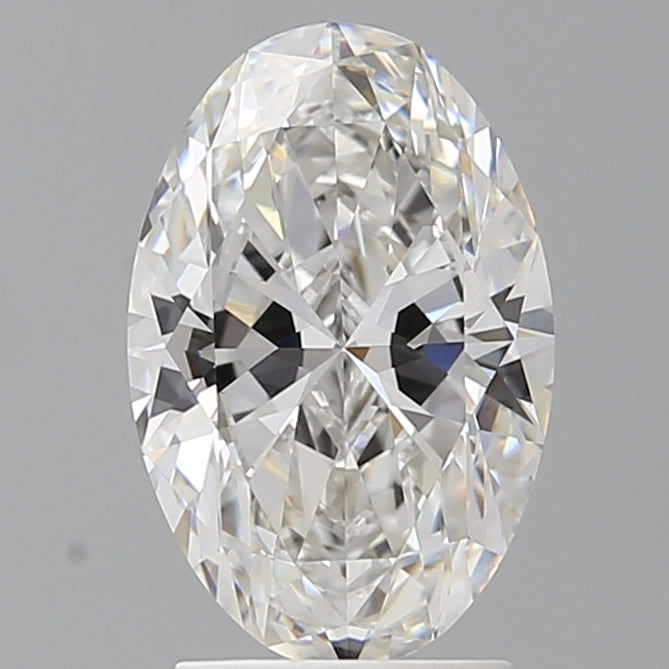 2.54 Carat Oval Shaped, Ideal Cut, E Color, VVS2 Clarity, IGI Certified Lab Grown Diamond