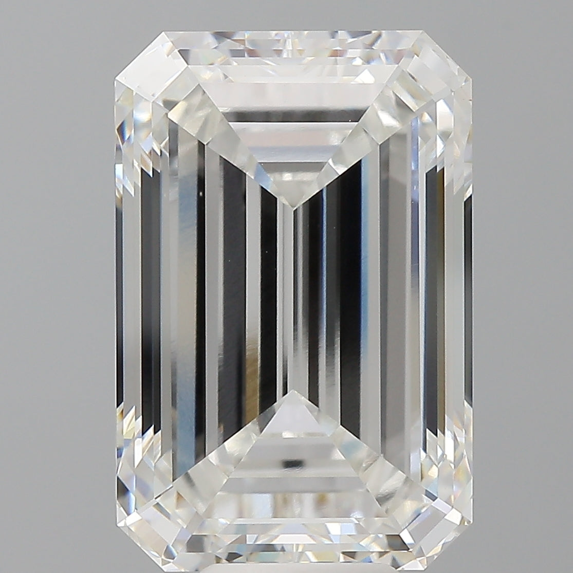 11.57 Carat Emerald Shaped, Ideal Cut, F Color, VS1 Clarity, IGI Certified Lab Grown Diamond