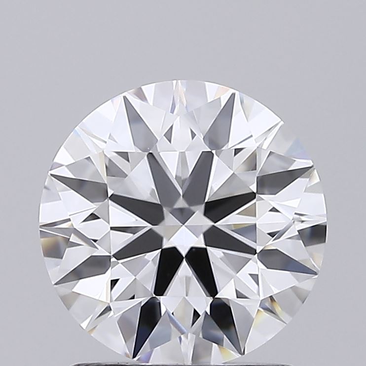 1.50 Carat Round Shaped, Excellent Cut, D Color, VS1 Clarity, IGI Certified Lab Grown Diamond