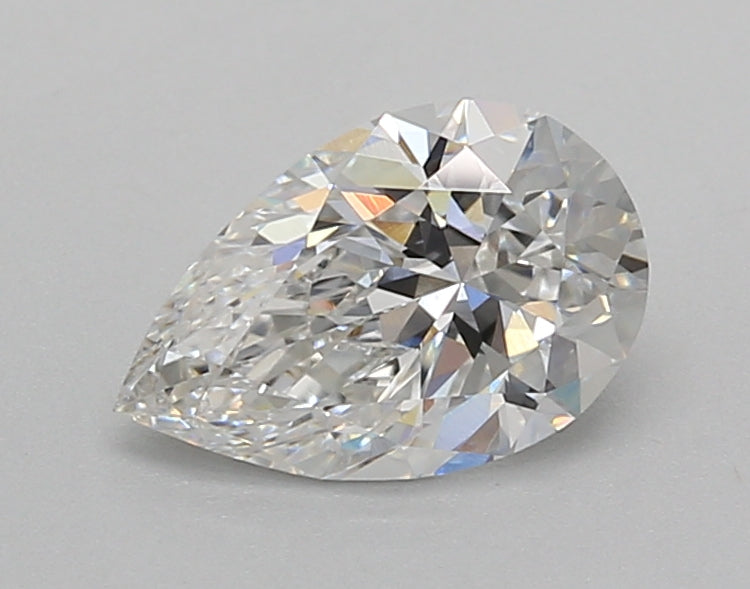 1.00 Carat Pear Shaped, Excellent Cut, E Color, VVS2 Clarity, IGI Certified Lab Grown Diamond