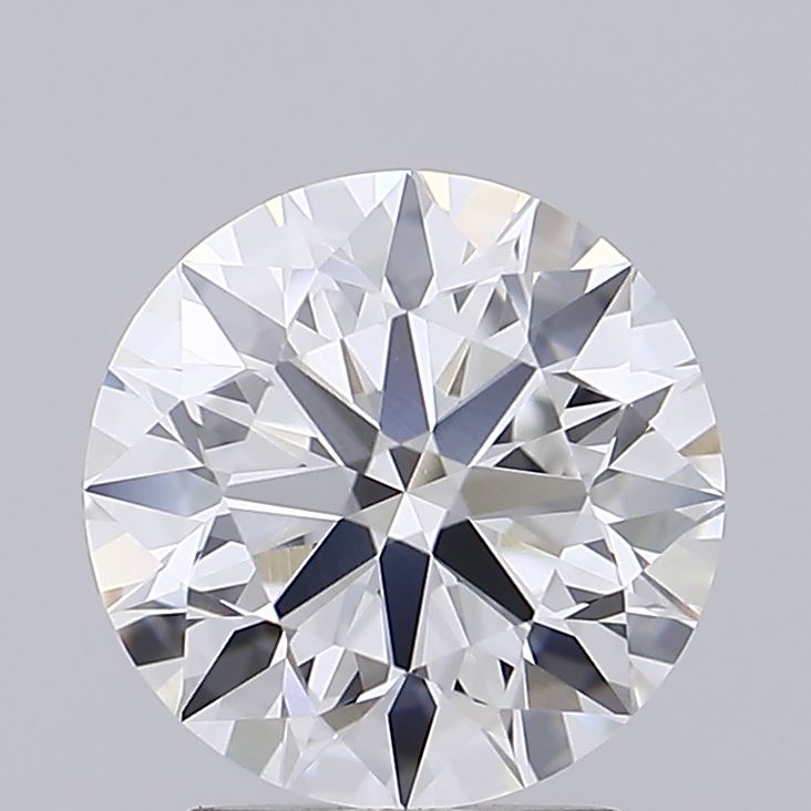 2.44 Carat Round Shaped, Ideal Cut, E Color, VVS1 Clarity, IGI Certified Lab Grown Diamond