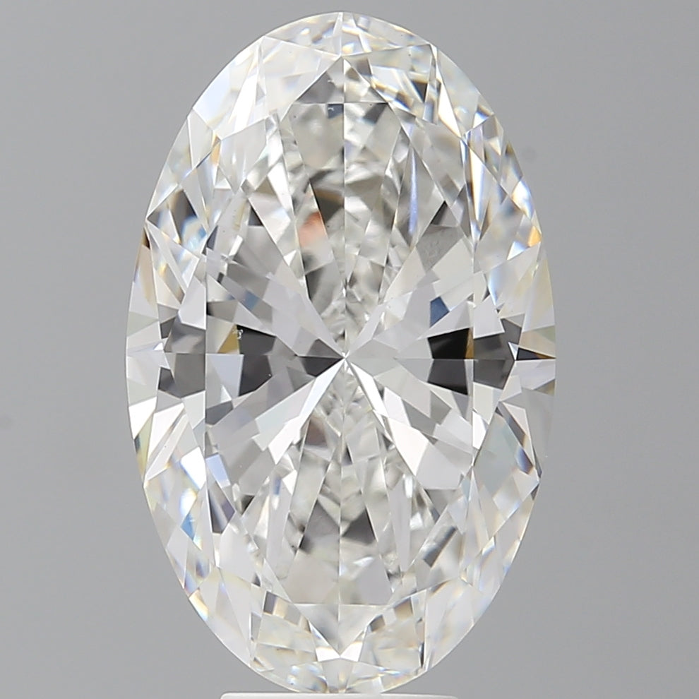 7.60 Carat Oval Shaped, Ideal Cut, F Color, VS1 Clarity, IGI Certified Lab Grown Diamond