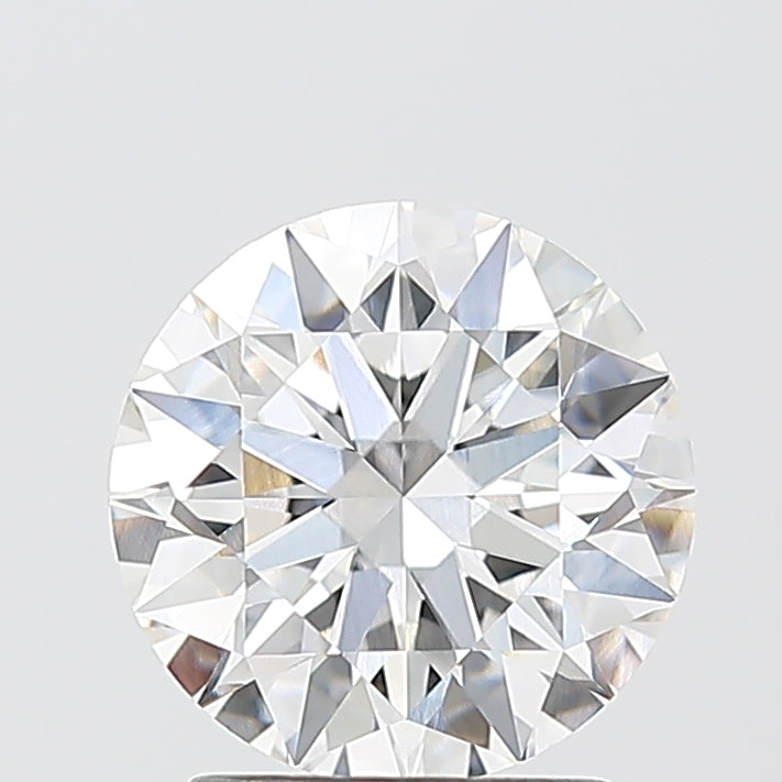2.07 Carat Round Shaped, Ideal Cut, E Color, VVS2 Clarity, IGI Certified Lab Grown Diamond