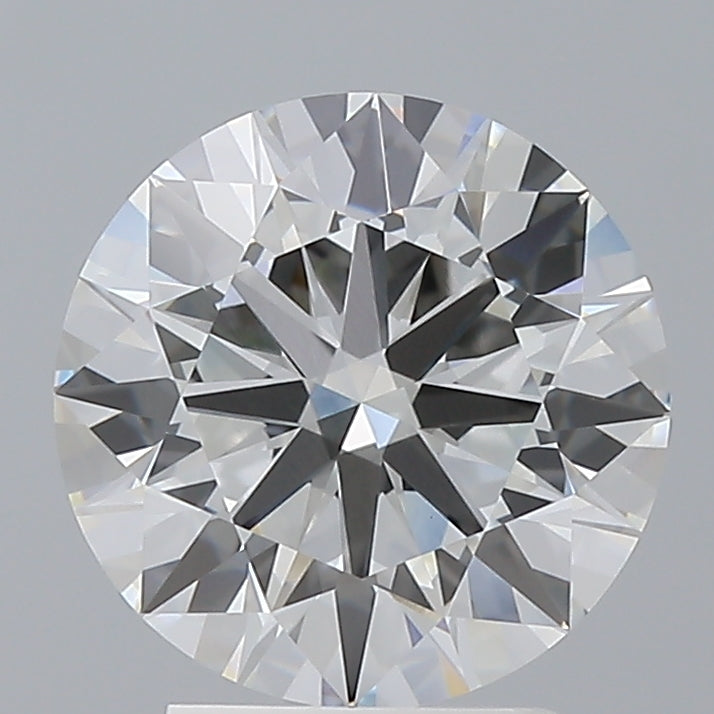 3.03 Carat Round Shaped, Ideal Cut, F Color, VVS2 Clarity, IGI Certified Lab Grown Diamond