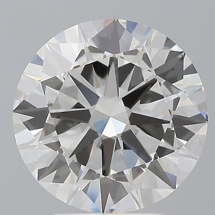 4.01 Carat Round Shaped, Excellent Cut, F Color, VVS2 Clarity, IGI Certified Lab Grown Diamond