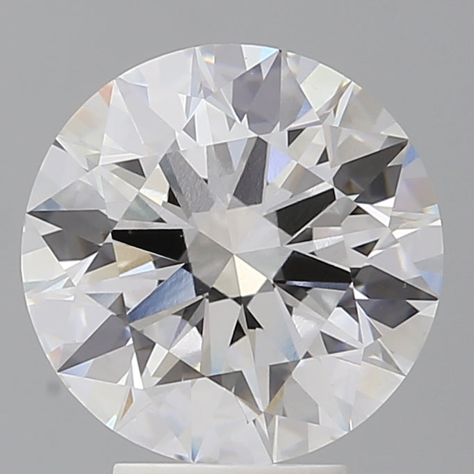 4.60 Carat Round Shaped, Ideal Cut, E Color, VVS2 Clarity, IGI Certified Lab Grown Diamond