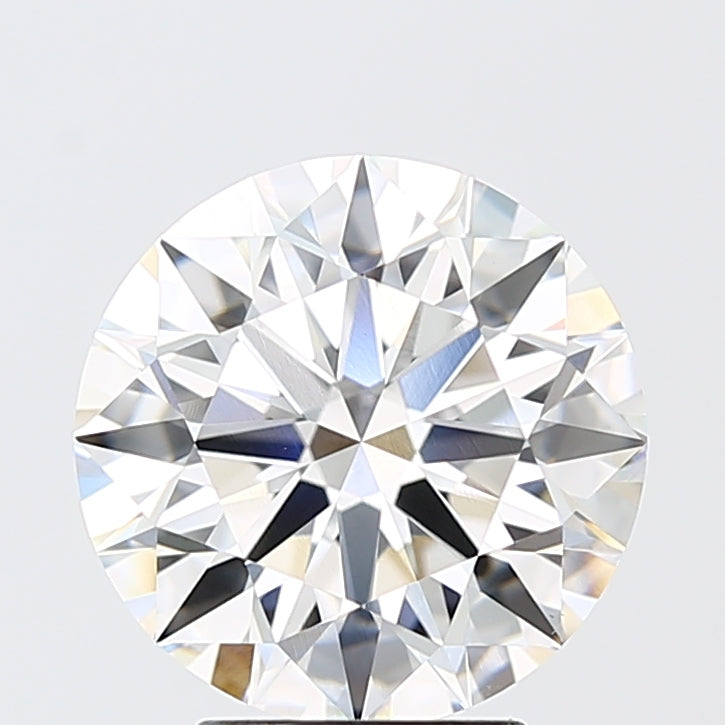 4.02 Carat Round Shaped, Ideal Cut, F Color, VVS2 Clarity, IGI Certified Lab Grown Diamond