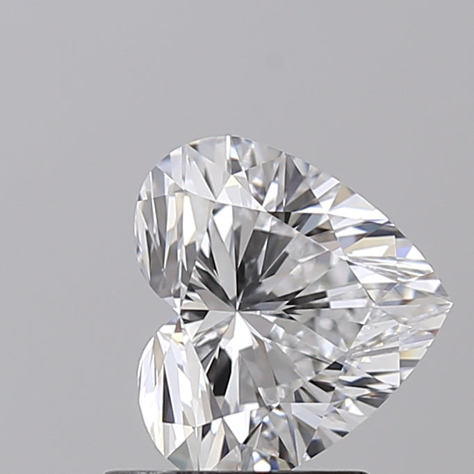 1.41 Carat Heart Shaped, Ideal Cut, D Color, VVS1 Clarity, IGI Certified Lab Grown Diamond