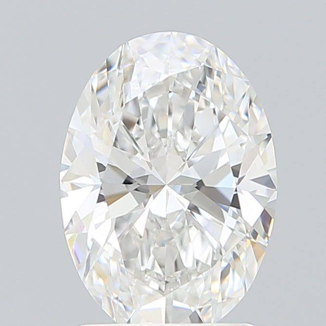 2.10 Carat Oval Shaped, Ideal Cut, E Color, VVS2 Clarity, IGI Certified Lab Grown Diamond