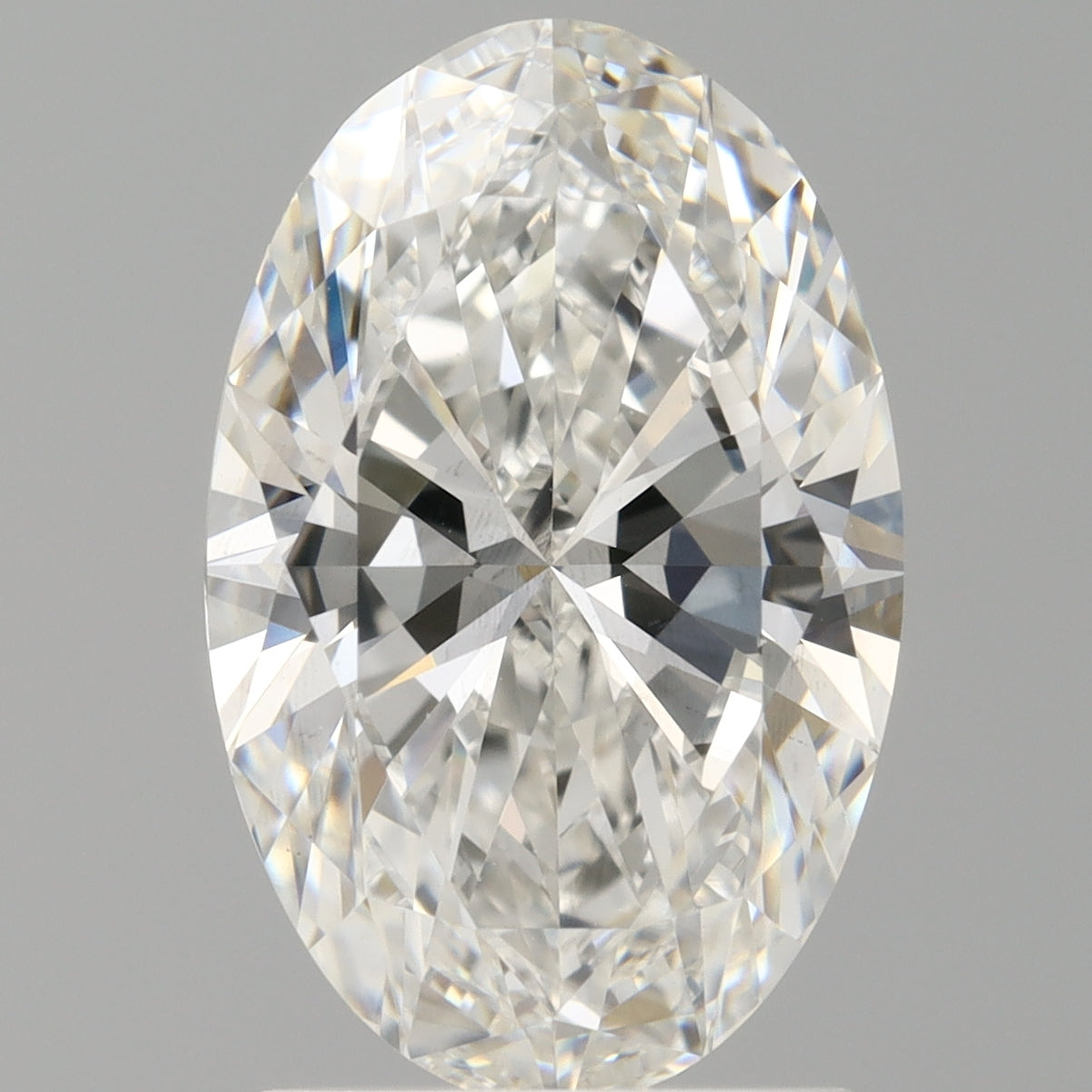 2.03 Carat Oval Shaped, Ideal Cut, F Color, VS1 Clarity, IGI Certified Lab Grown Diamond