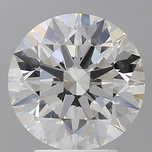 3.59 Carat Round Shaped, Ideal Cut, F Color, VS1 Clarity, IGI Certified Lab Grown Diamond
