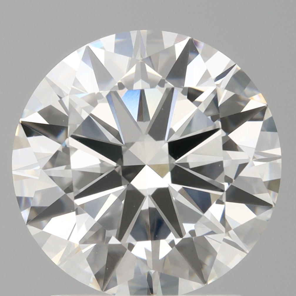 2.01 Carat Round Shaped, Excellent Cut, E Color, VVS2 Clarity, IGI Certified Lab Grown Diamond