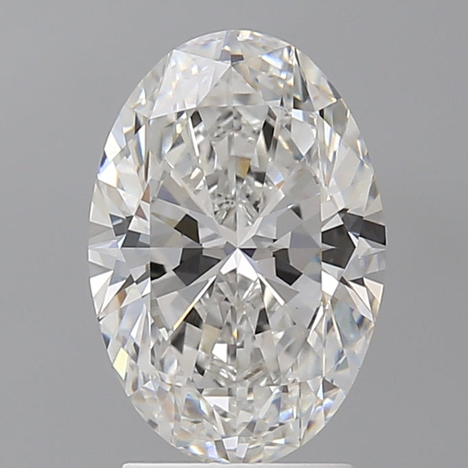 2.60 Carat Oval Shaped, Ideal Cut, E Color, VVS2 Clarity, IGI Certified Lab Grown Diamond