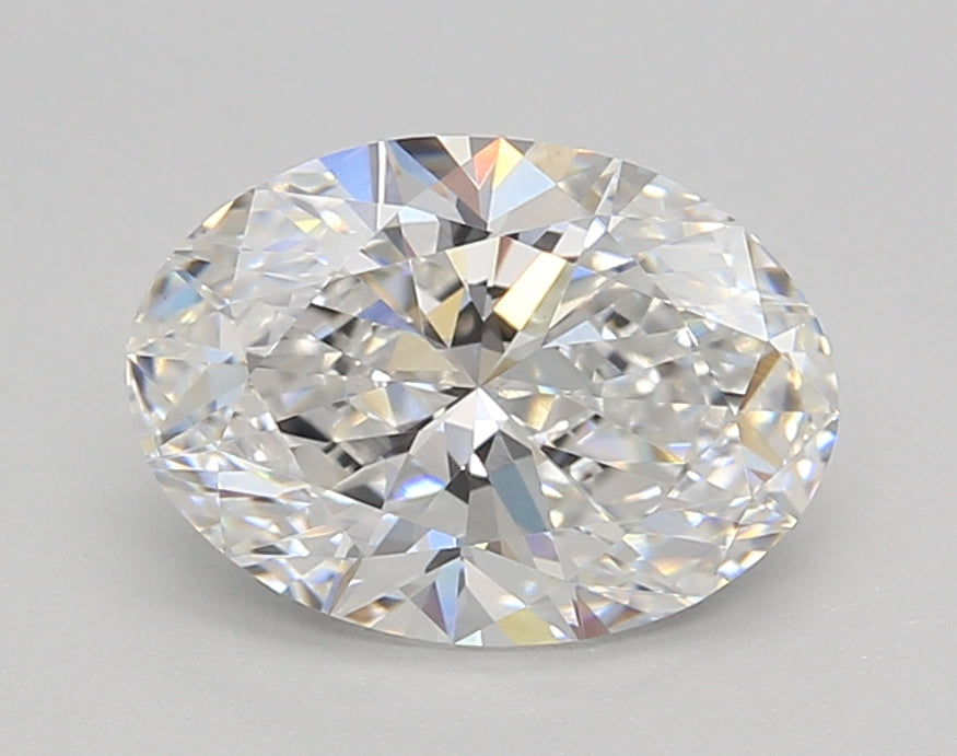2.01 Carat Oval Shaped, Ideal Cut, E Color, VS1 Clarity, GIA Certified Lab Grown Diamond