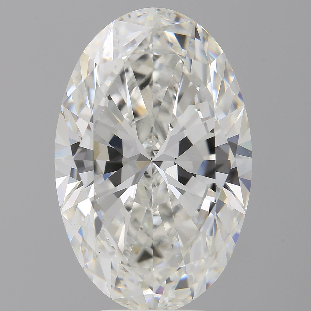 8.10 Carat Oval Shaped, Ideal Cut, F Color, VVS2 Clarity, IGI Certified Lab Grown Diamond
