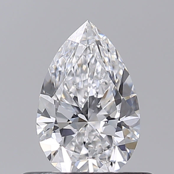 0.51 Carat Pear Shaped, Excellent Cut, D Color, VVS1 Clarity, IGI Certified Lab Grown Diamond