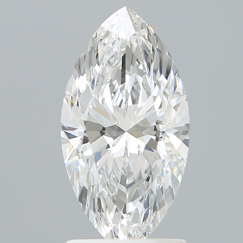1.67 Carat Marquise Shaped, Ideal Cut, E Color, VVS2 Clarity, IGI Certified Lab Grown Diamond