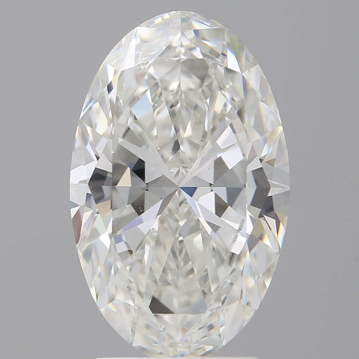 3.06 Carat Oval Shaped, Ideal Cut, F Color, VS1 Clarity, IGI Certified Lab Grown Diamond