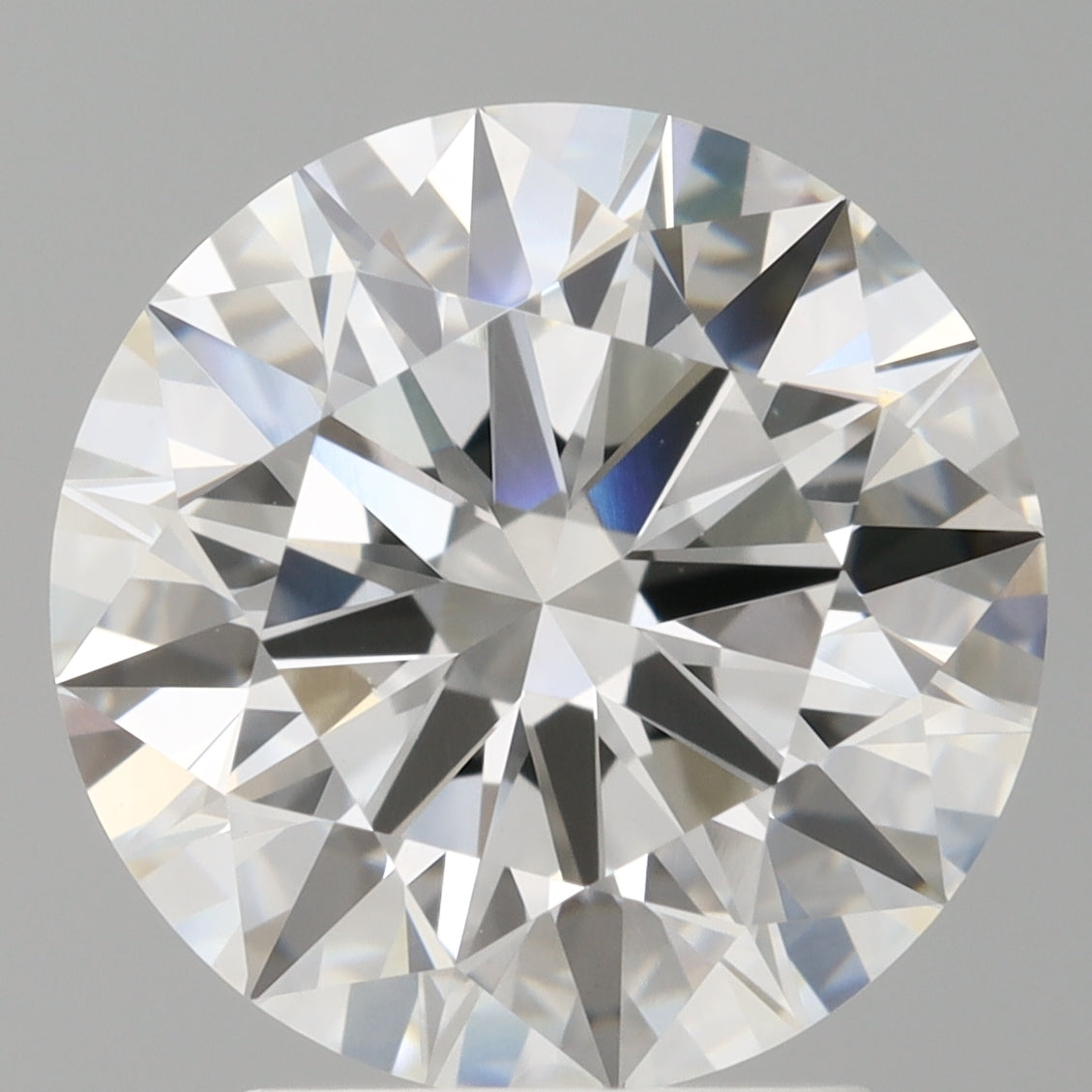 3.04 Carat Round Shaped, Ideal Cut, E Color, VVS2 Clarity, IGI Certified Lab Grown Diamond