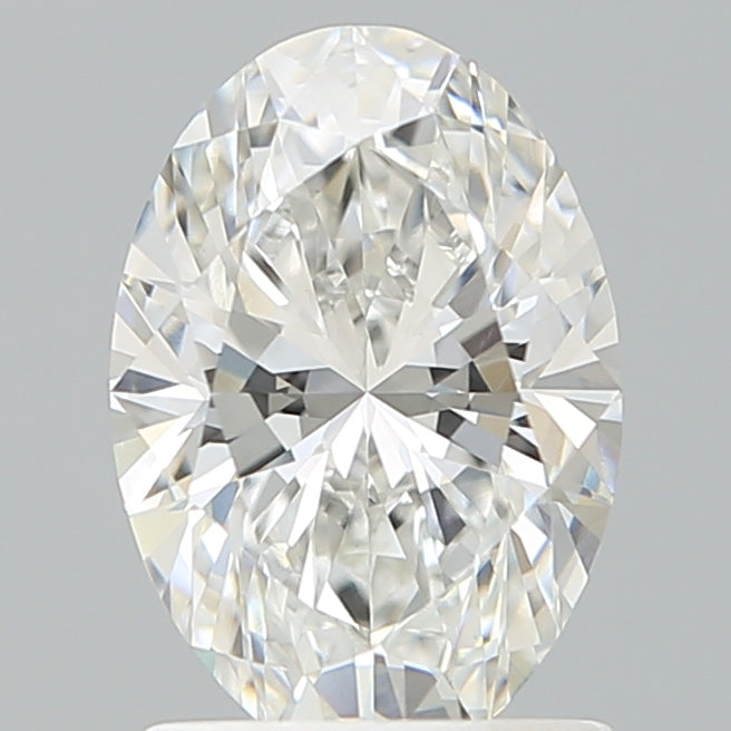 1.52 Carat Oval Shaped, Ideal Cut, E Color, VVS2 Clarity, IGI Certified Lab Grown Diamond