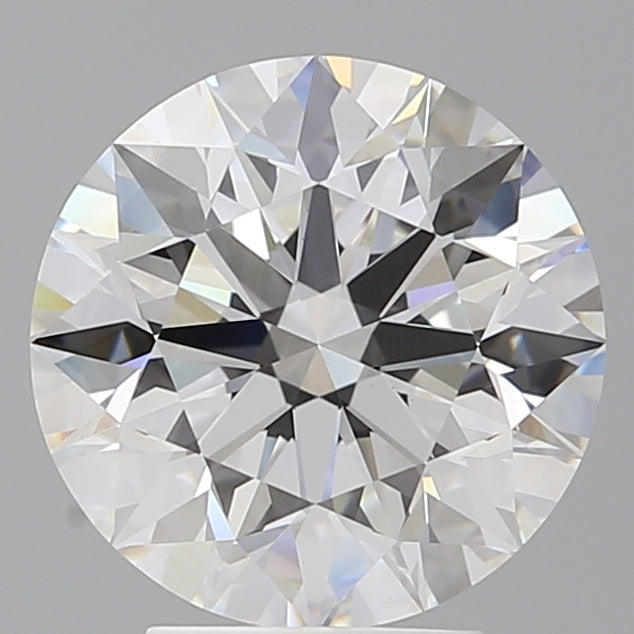 4.00 Carat Round Shaped, Excellent Cut, E Color, VVS2 Clarity, IGI Certified Lab Grown Diamond