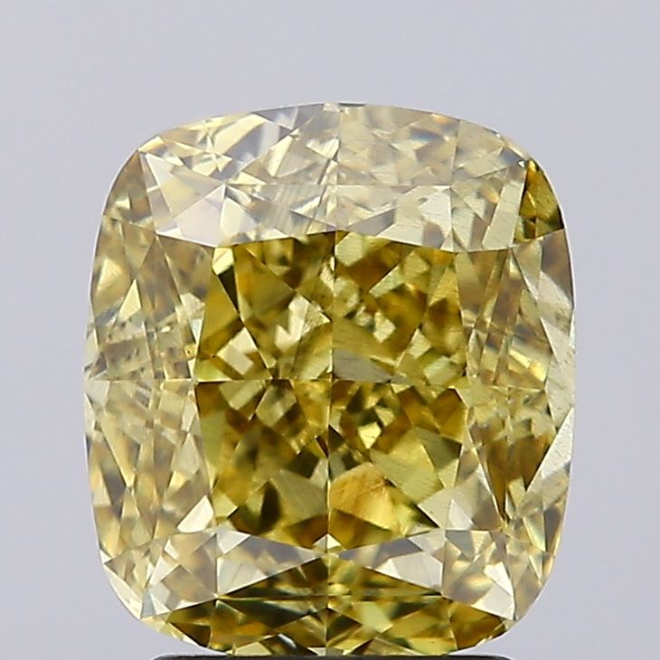 3.06 Carat Cushion Shaped, Ideal Cut, SI1 Clarity, IGI Certified Lab Grown Diamond