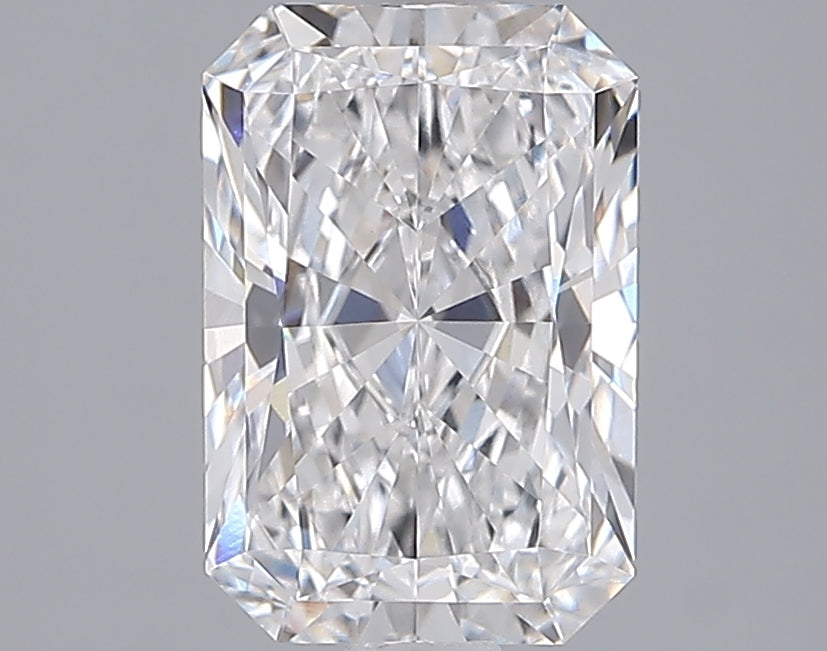 2.04 Carat Radiant Shaped, Ideal Cut, E Color, VVS1 Clarity, IGI Certified Lab Grown Diamond