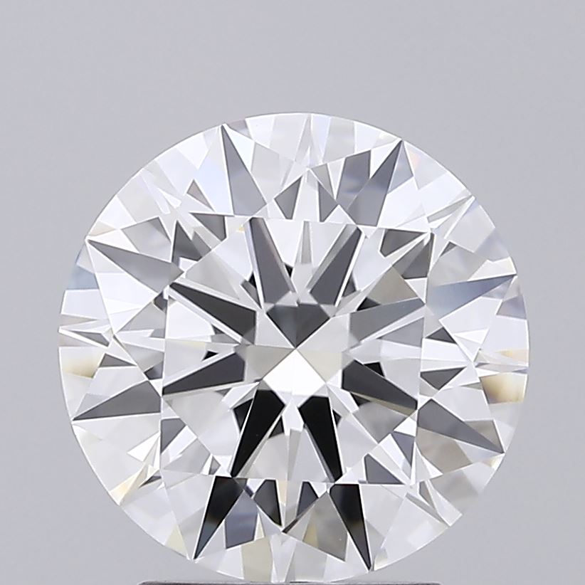2.71 Carat Round Shaped, Ideal Cut, F Color, VVS1 Clarity, IGI Certified Lab Grown Diamond