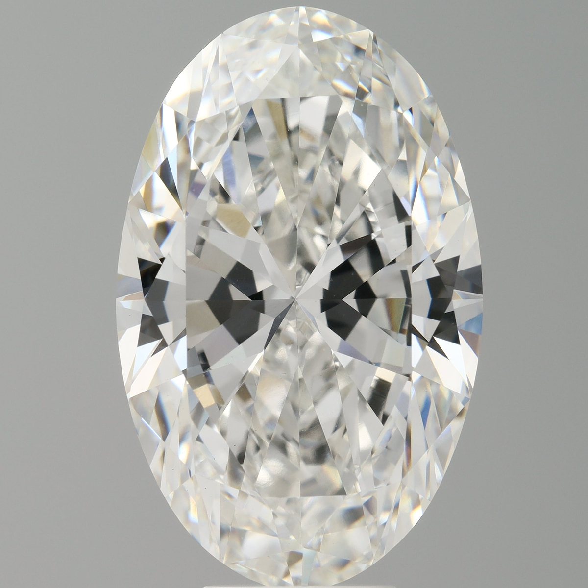 9.01 Carat Oval Shaped, Ideal Cut, F Color, VVS2 Clarity, IGI Certified Lab Grown Diamond