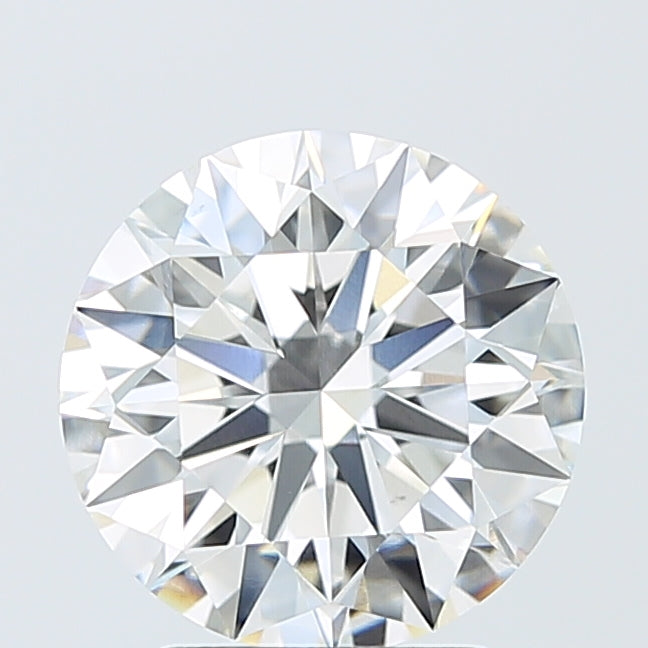 3.05 Carat Round Shaped, Ideal Cut, E Color, VVS1 Clarity, IGI Certified Lab Grown Diamond