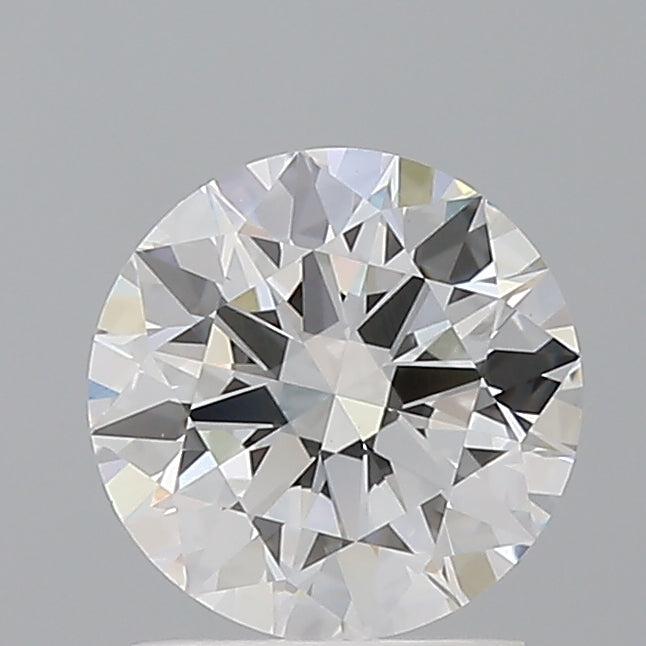 1.57 Carat Round Shaped, Ideal Cut, D Color, VVS2 Clarity, IGI Certified Lab Grown Diamond