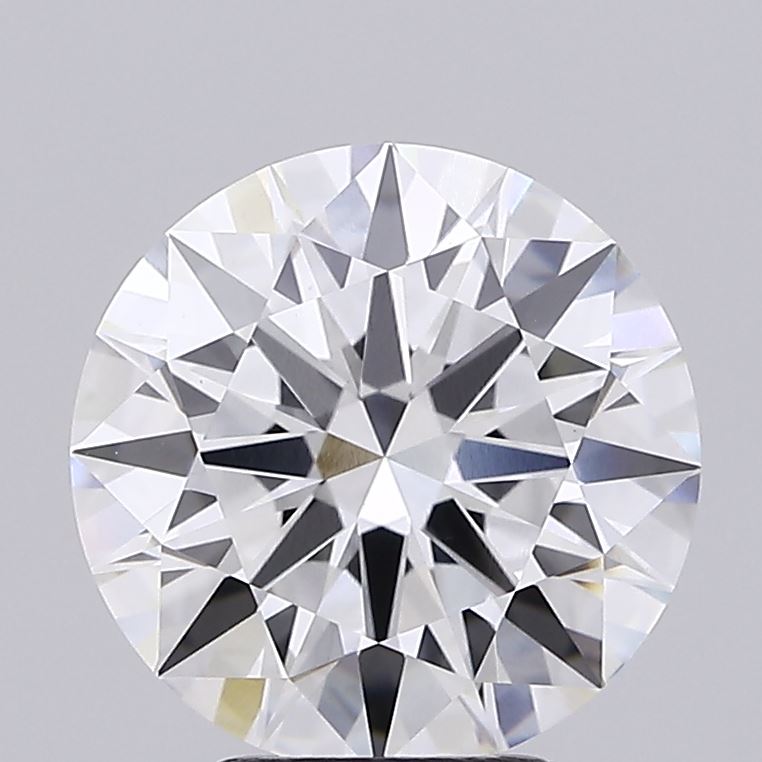 4.06 Carat Round Shaped, Ideal Cut, F Color, VS1 Clarity, IGI Certified Lab Grown Diamond