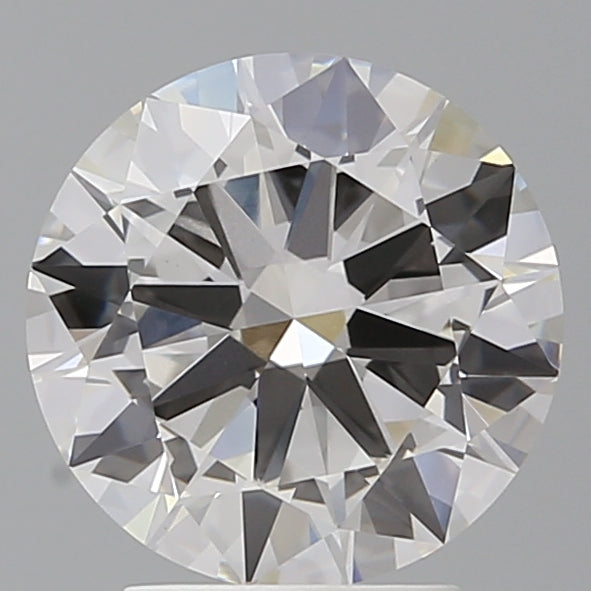 3.09 Carat Round Shaped, Excellent Cut, F Color, VVS2 Clarity, IGI Certified Lab Grown Diamond