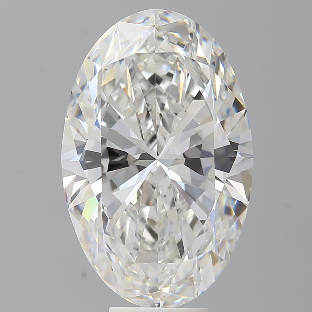 9.00 Carat Oval Shaped, Ideal Cut, F Color, VS1 Clarity, IGI Certified Lab Grown Diamond
