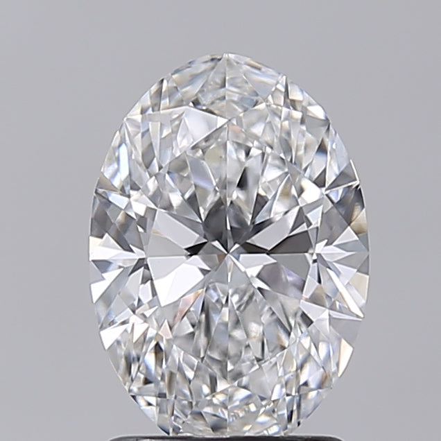 1.52 Carat Oval Shaped, Excellent Cut, D Color, VS1 Clarity, IGI Certified Lab Grown Diamond