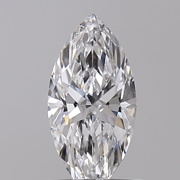 0.73 Carat Marquise Shaped, Ideal Cut, D Color, VVS2 Clarity, IGI Certified Lab Grown Diamond