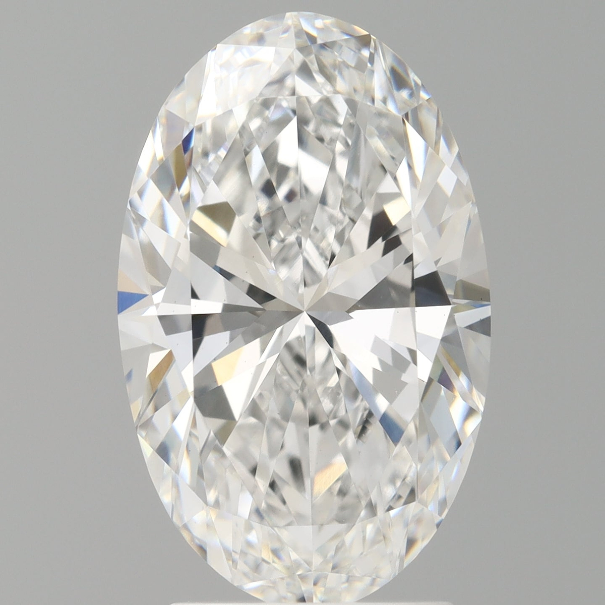 3.01 Carat Oval Shaped, Ideal Cut, E Color, VVS2 Clarity, IGI Certified Lab Grown Diamond
