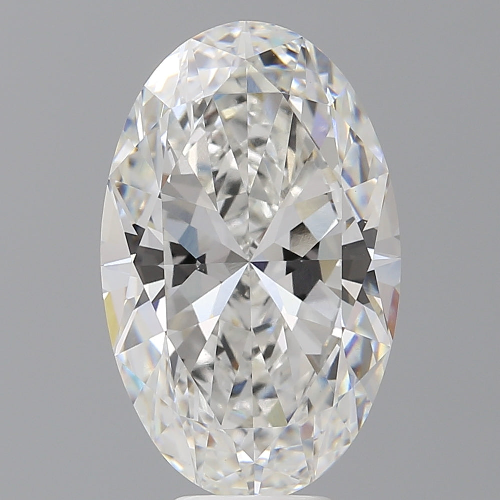 7.53 Carat Oval Shaped, Ideal Cut, E Color, VVS2 Clarity, IGI Certified Lab Grown Diamond