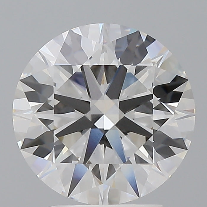 3.02 Carat Round Shaped, Ideal Cut, F Color, VVS2 Clarity, IGI Certified Lab Grown Diamond