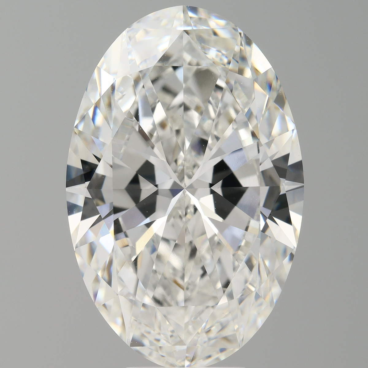 9.02 Carat Oval Shaped, Ideal Cut, F Color, VVS2 Clarity, IGI Certified Lab Grown Diamond