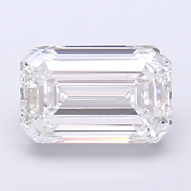 2.01 Carat Emerald Shaped, Very Good Cut, E Color, VVS2 Clarity, IGI Certified Lab Grown Diamond