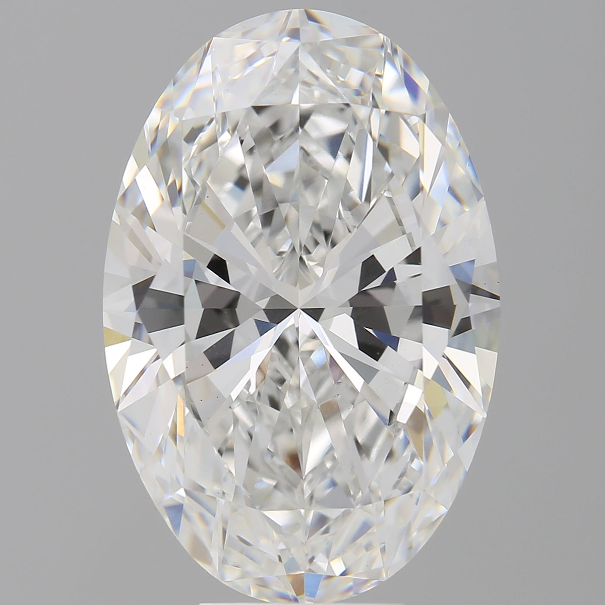 9.09 Carat Oval Shaped, Ideal Cut, E Color, VVS2 Clarity, IGI Certified Lab Grown Diamond