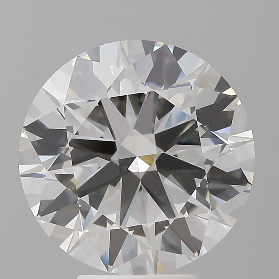 5.52 Carat Round Shaped, Ideal Cut, E Color, VVS2 Clarity, IGI Certified Lab Grown Diamond