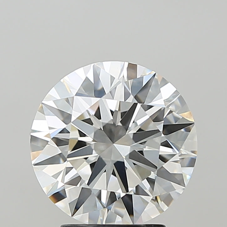 3.09 Carat Round Shaped, Ideal Cut, F Color, VVS2 Clarity, IGI Certified Lab Grown Diamond
